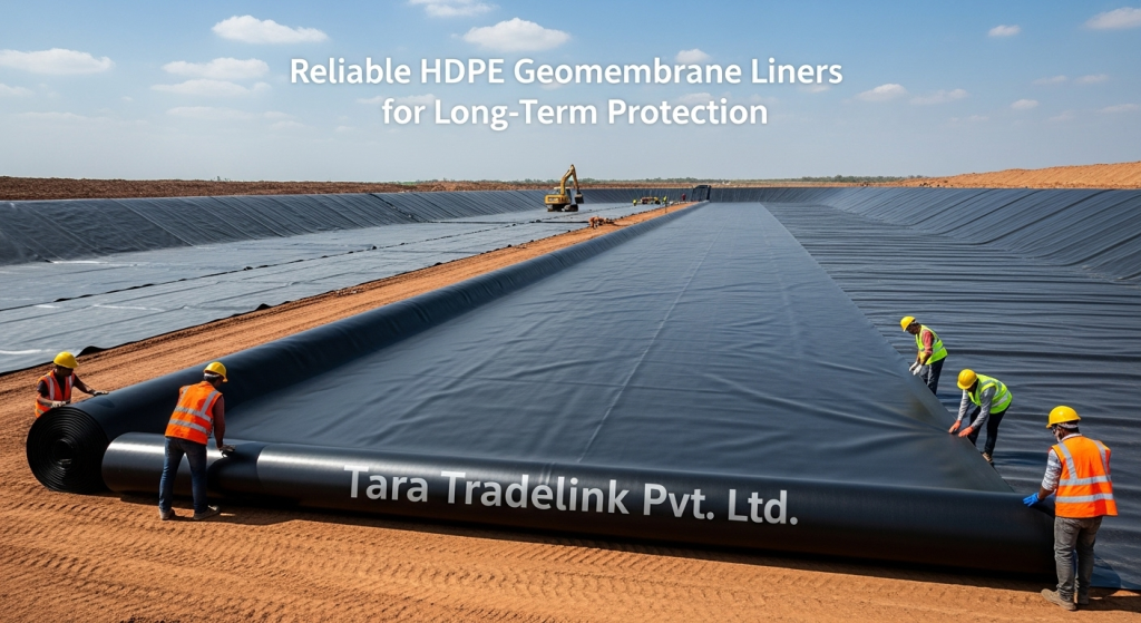 Reliable HDPE Geomembrane Liners for Long-Term Protection